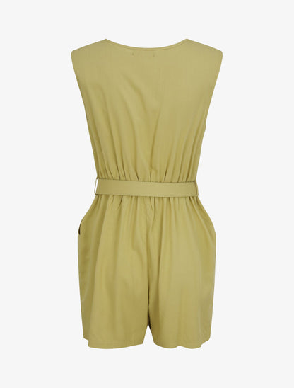 Combishort fluide - Vert tilleul - 2