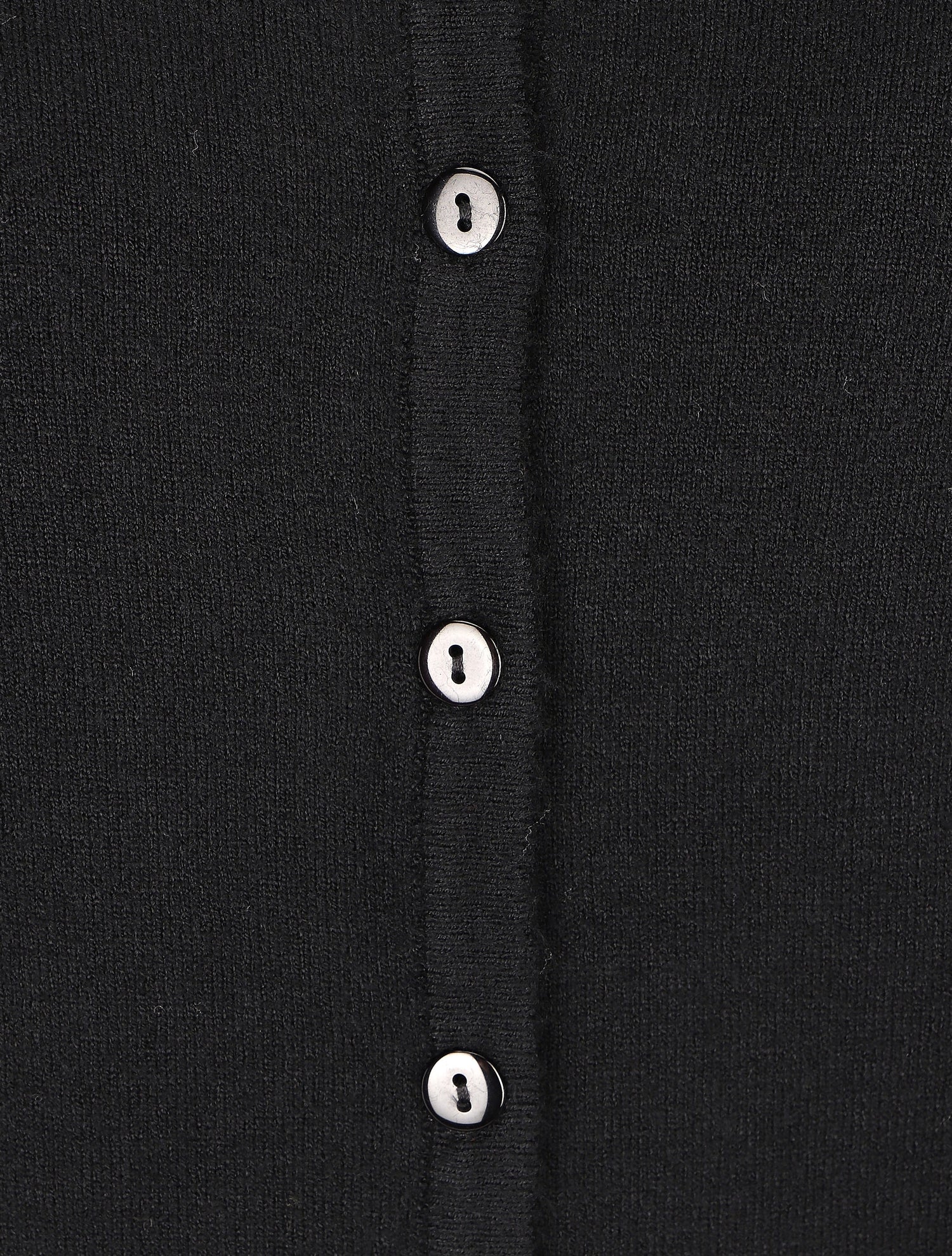 Gilet classique col V - Noir - 3