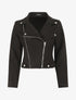 Veste zippée en suédine - Noir - 1