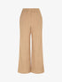 Pantalon en maille stylisée - Beige - 4