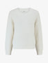 Pull duveteux uni irisé - Blanc - 4