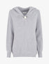 Pull côtelé à capuche - Gris - 4