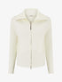 Gilet en maille zippé - Crème - 1
