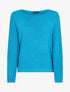 Pull à manches dolman - Turquoise - 4
