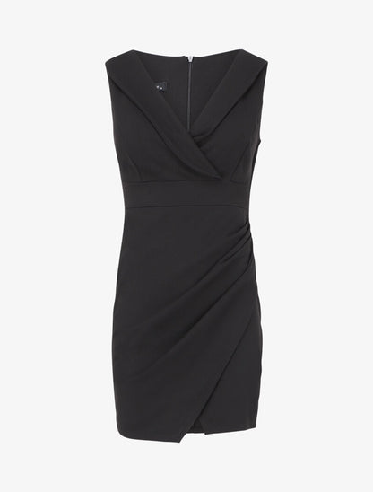 Robe portefeuille cache coeur - Noir - 1