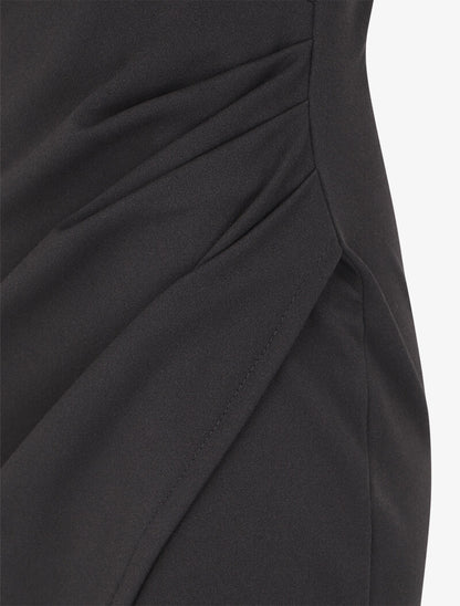 Robe portefeuille cache coeur - Noir - 3