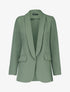 Blazer ouvert uni - Kaki - 3