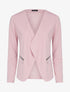 Veste à pans biseautés - Rose - 1