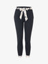 Pantalon 7/8 à bords imprimés - Noir - 1