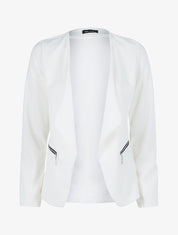 Veste à pans biseautés - Blanc - 1