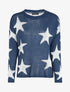 Pull imprimé étoiles - Bleu - 1