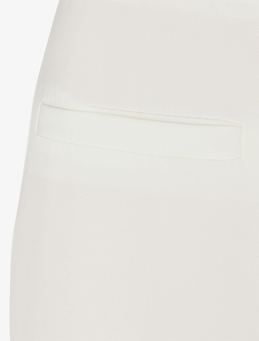 Pantalon droit uni - Blanc - 3