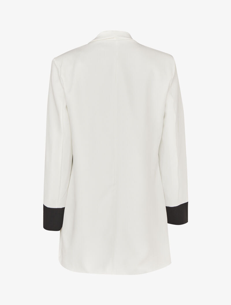 Veste blazer oversize - Blanc - 2