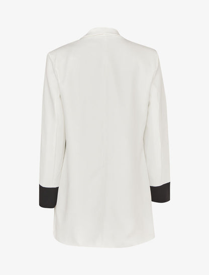 Veste blazer oversize - Blanc - 2