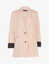 Veste blazer oversize - Rose poudré - 1