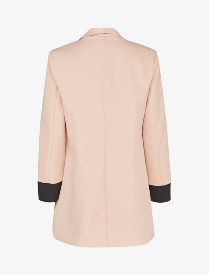 Veste blazer oversize - Rose poudré - 2
