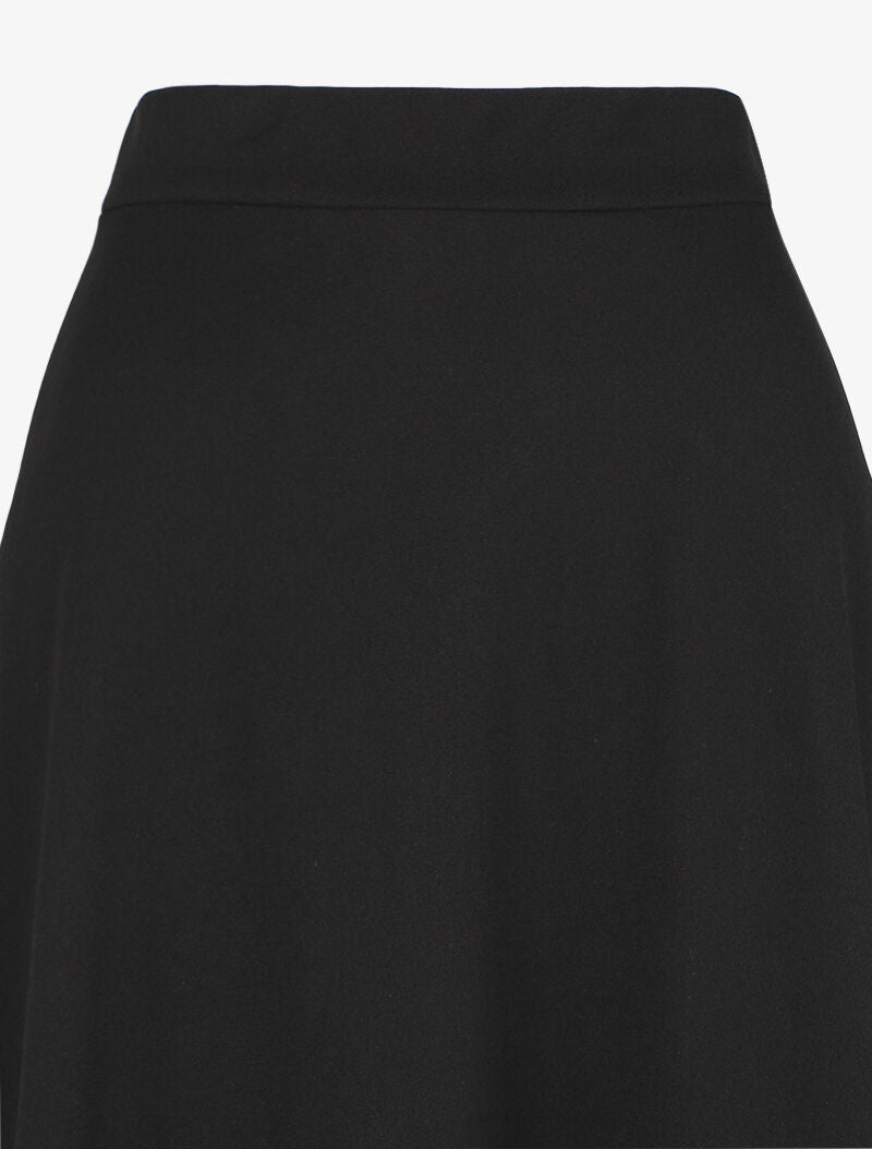 Jupe cloche longue - Noir - 3