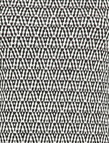 Pull imprimé à superposition - Noir/blanc - 3