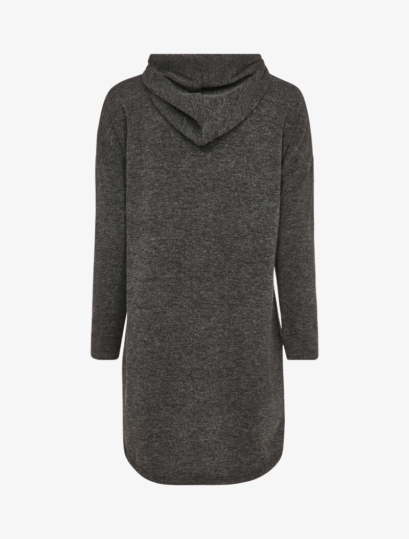 Robe pull à capuche - Gris foncé - 2
