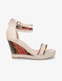 Peep - toes fantaisie beige - 1