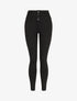 Jean à taille haute coupe skinny - Noir - 4