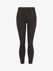 Jean élastiqué coupe slim - Noir - 1