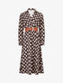 Robe longue à carreaux style 70&