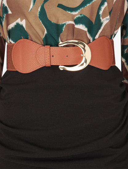 Robe moulante à buste imprimé graphique - Vert sapin - 3