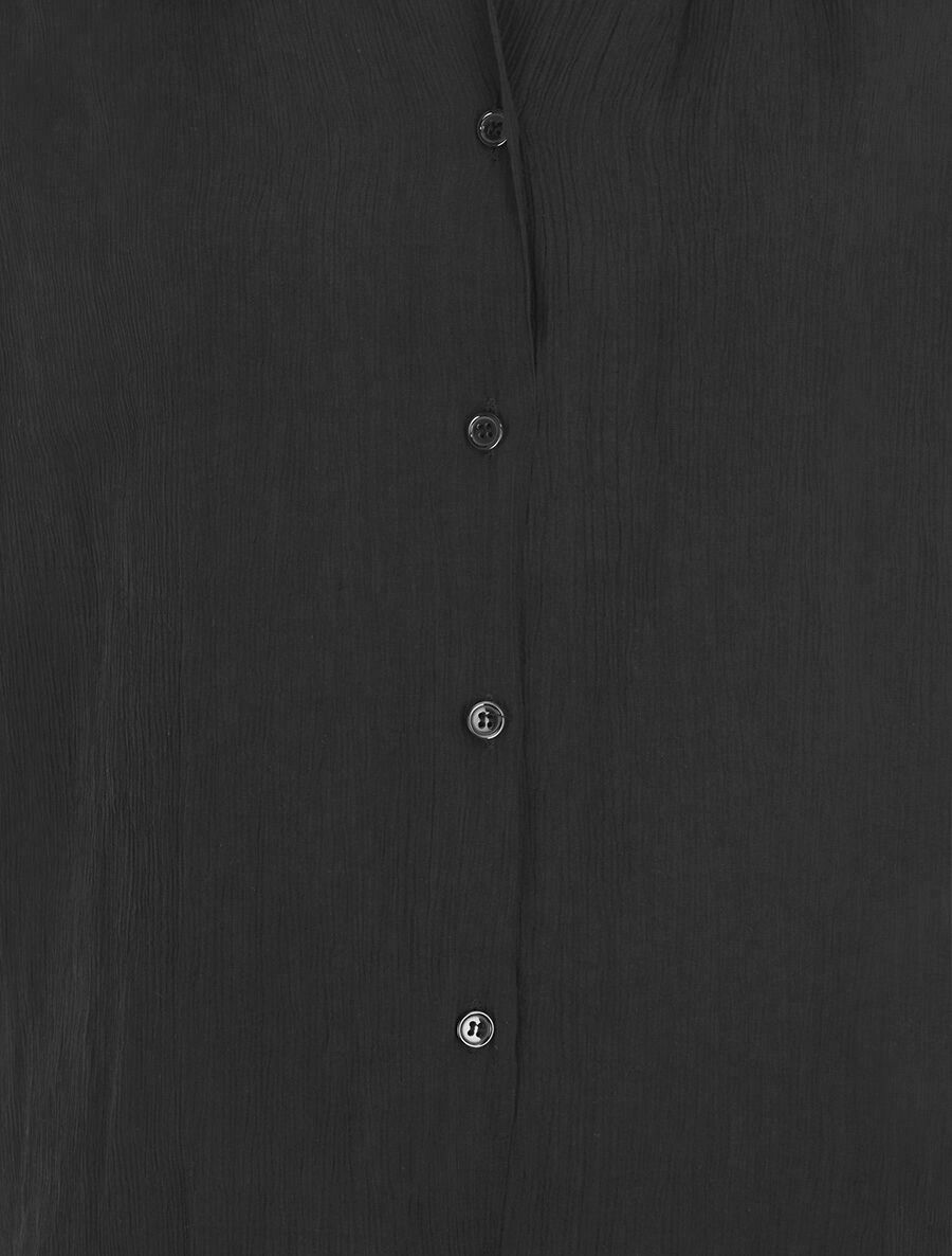 Top texturé sans manches - Noir - 3