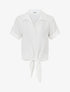 Chemise unie boutonnée - Blanc - 1
