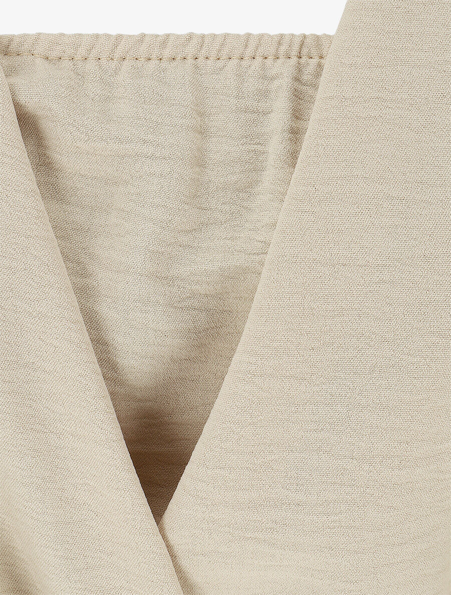Combinaison ample dos nu - Beige - 3
