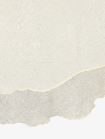 Top texturé à bretelles imprimé aztèque - Écru - 3