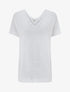 Pull en maille à manches courtes - Blanc - 1
