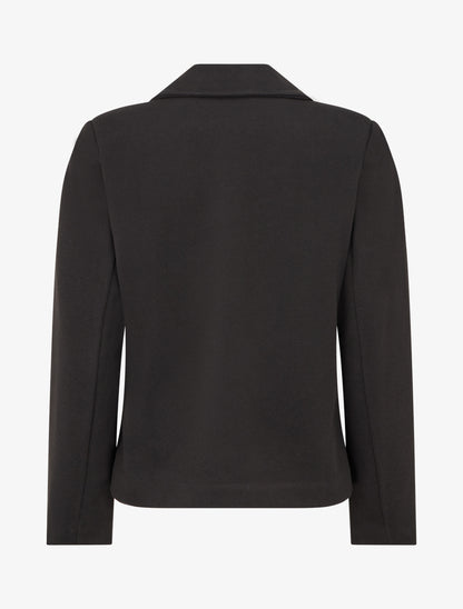 Veste droite croisée - Noir - 2