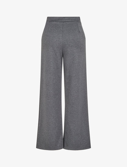 Pantalon taille à pan boutonné - Gris anthracite - 2