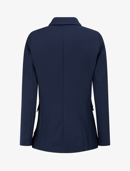 Veste boutonnée à grandes poches - Marine - 2