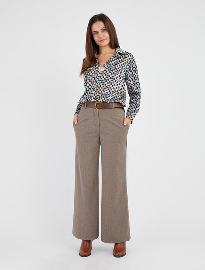 Blouse satinée imprimé 70&