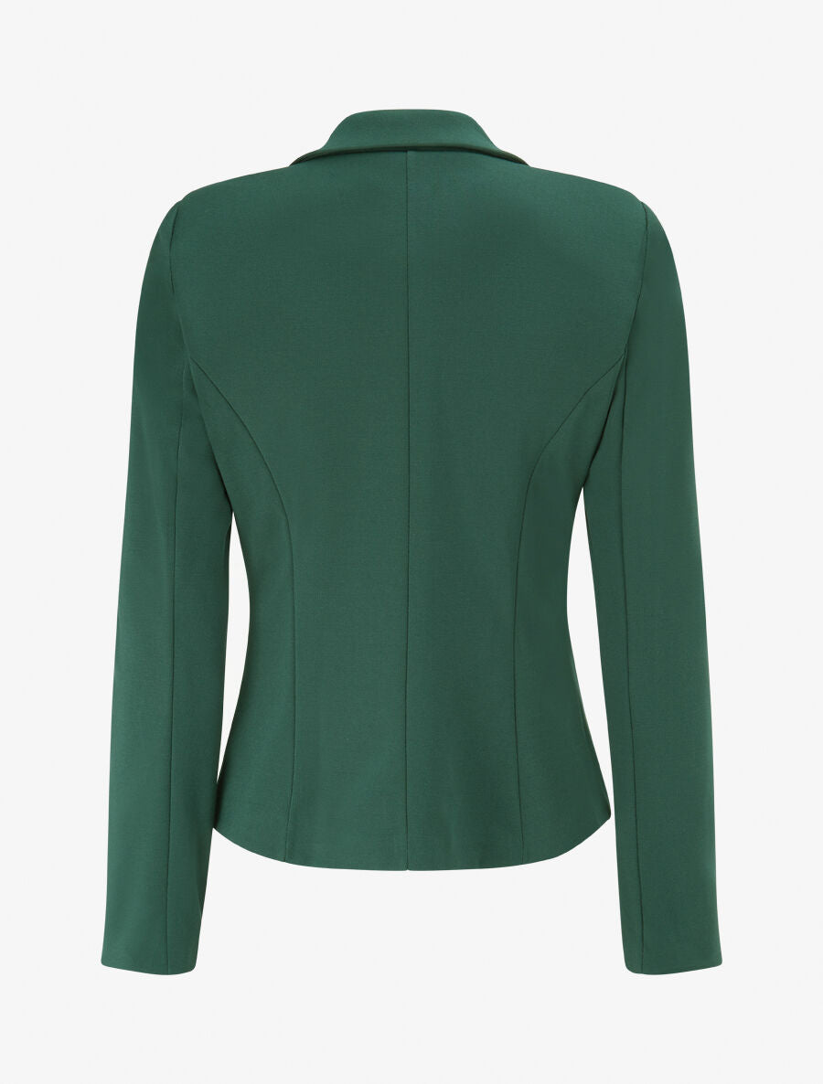 Veste ajustée à col cranté - Vert - 2