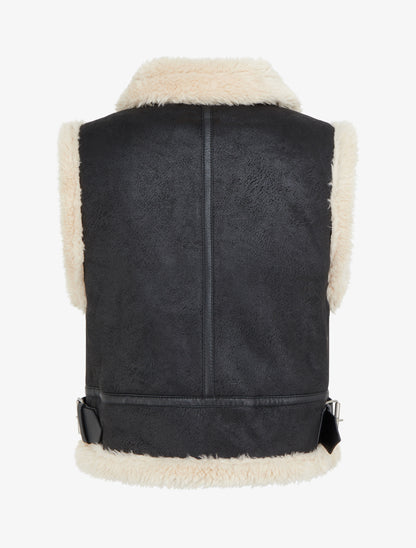 Blouson court style bombardier - Noir - 2