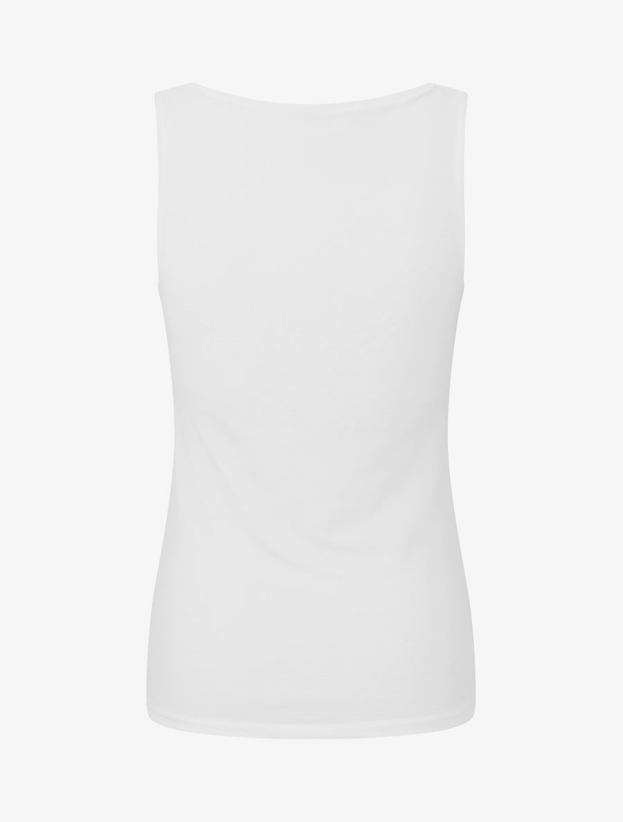 Débardeur classique uni - Blanc - 2