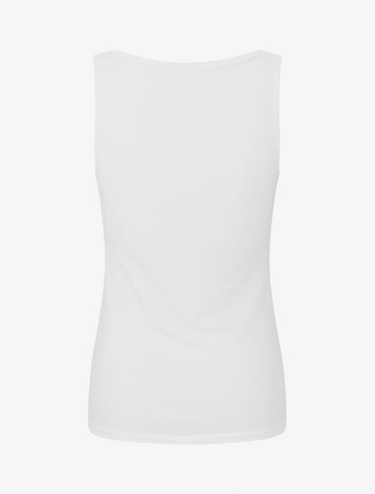 Débardeur classique uni - Blanc - 2