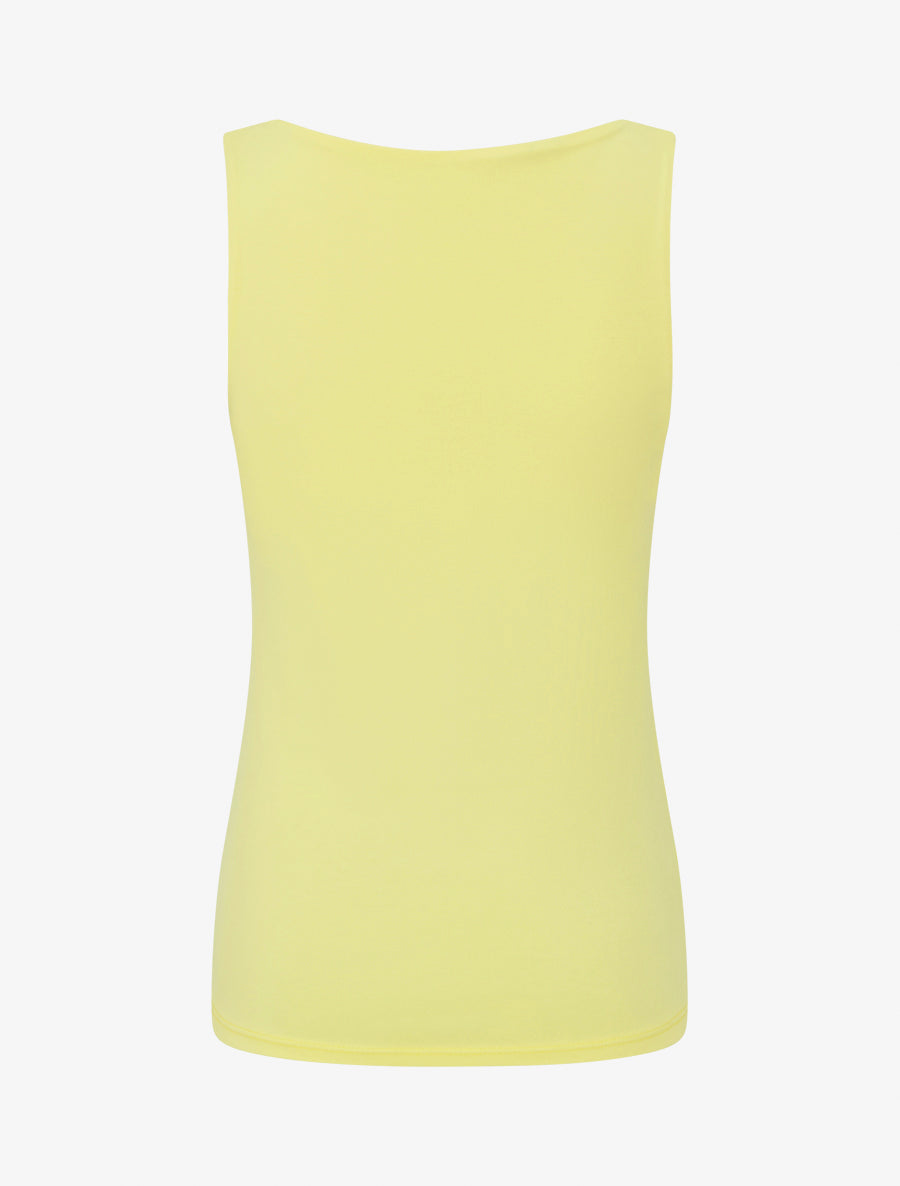 Débardeur classique uni - Jaune