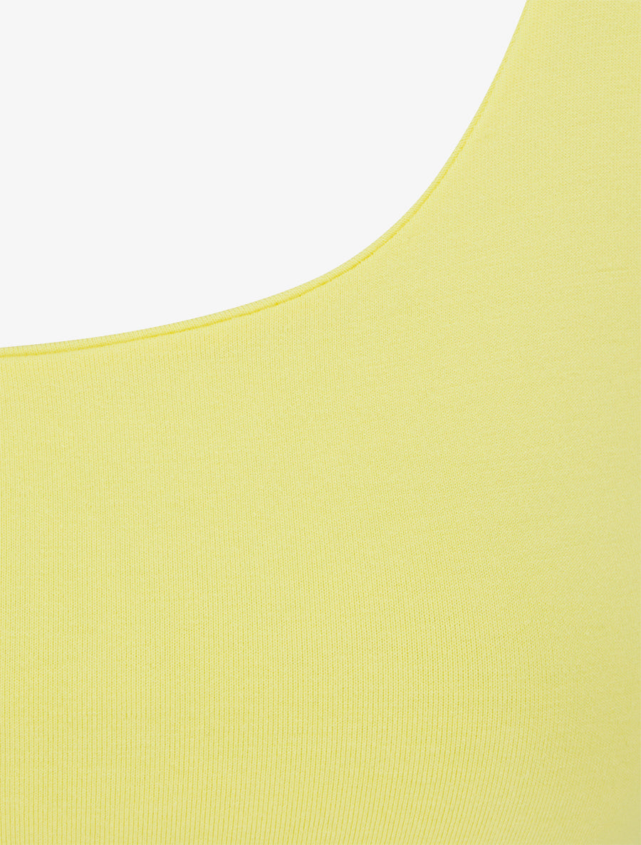 Débardeur classique uni - Jaune