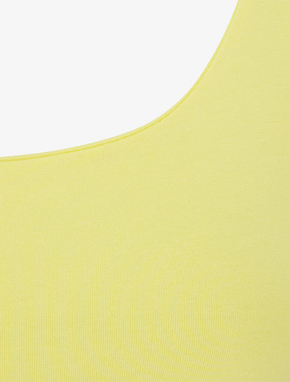 Débardeur classique uni - Jaune