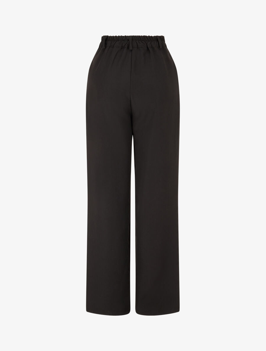 Pantalon tailleur ample - Noir - 2
