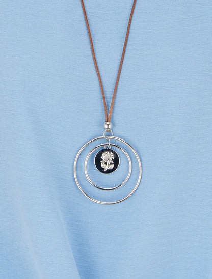 Top uni à nouer et manches courtes - Bleu ciel - 3