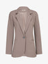 Veste basique cintrée à 1 bouton - Gris - 1