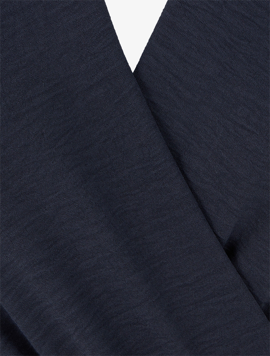 Combinaison droite à manches courtes - Marine - 3