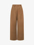Pantalon de tailleur coupe droite - Marron clair - 1