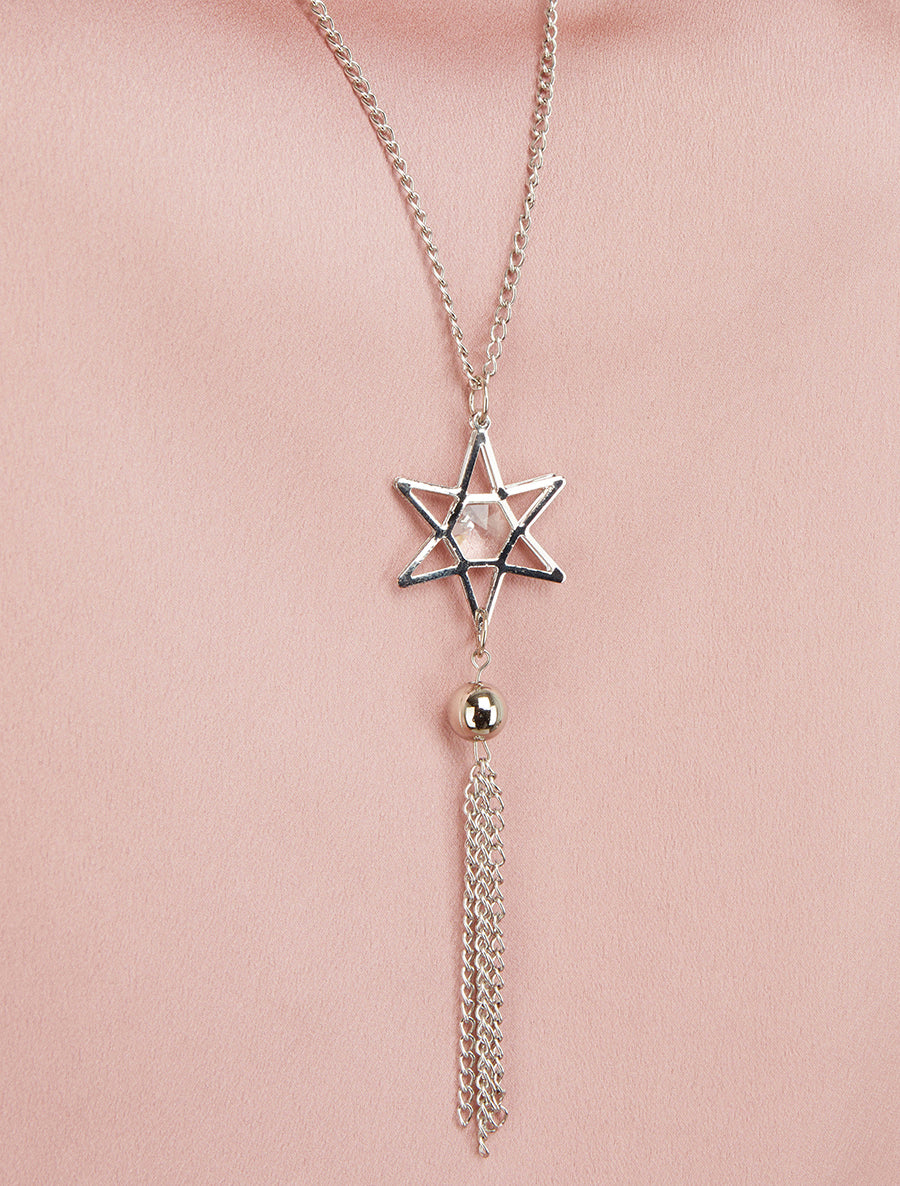 Top satiné sans manches à col bijou - Rose - 3